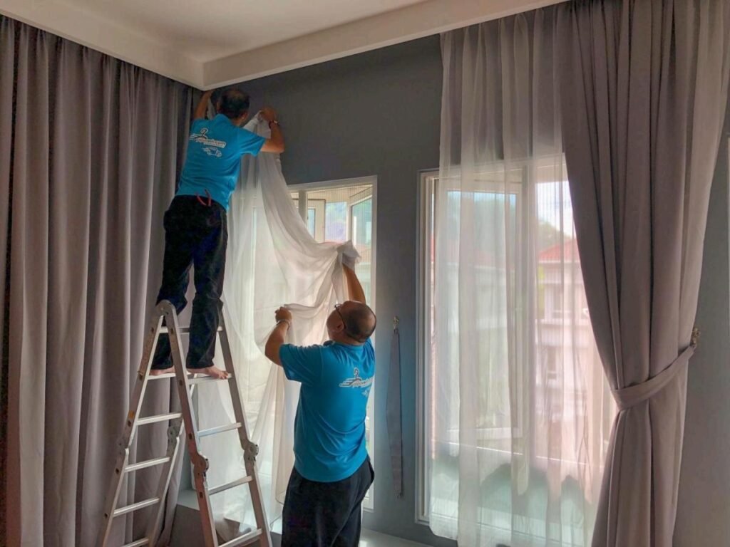 professional-curtain installation-service near-me