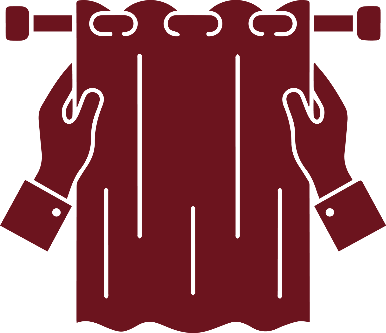 curtains-hanging-process