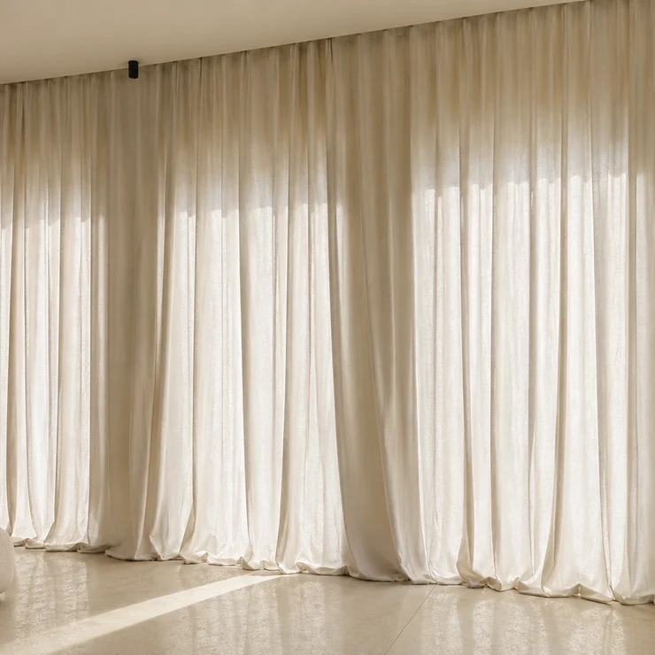 Elegant Sheer Voile Curtains